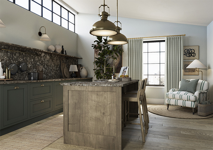 Scallop & Bud, Coles Green - Made to Measure Curtains - Image 7